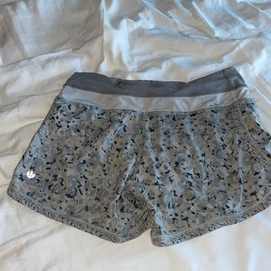 Gray Lululemon shorts